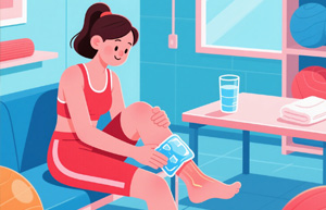 運(yùn)動(dòng)后肌肉酸痛該熱敷還是冷敷